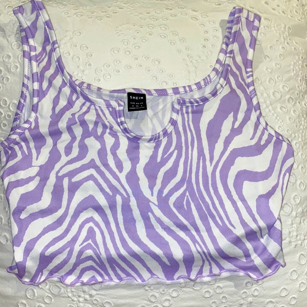 Zebra Shien Top